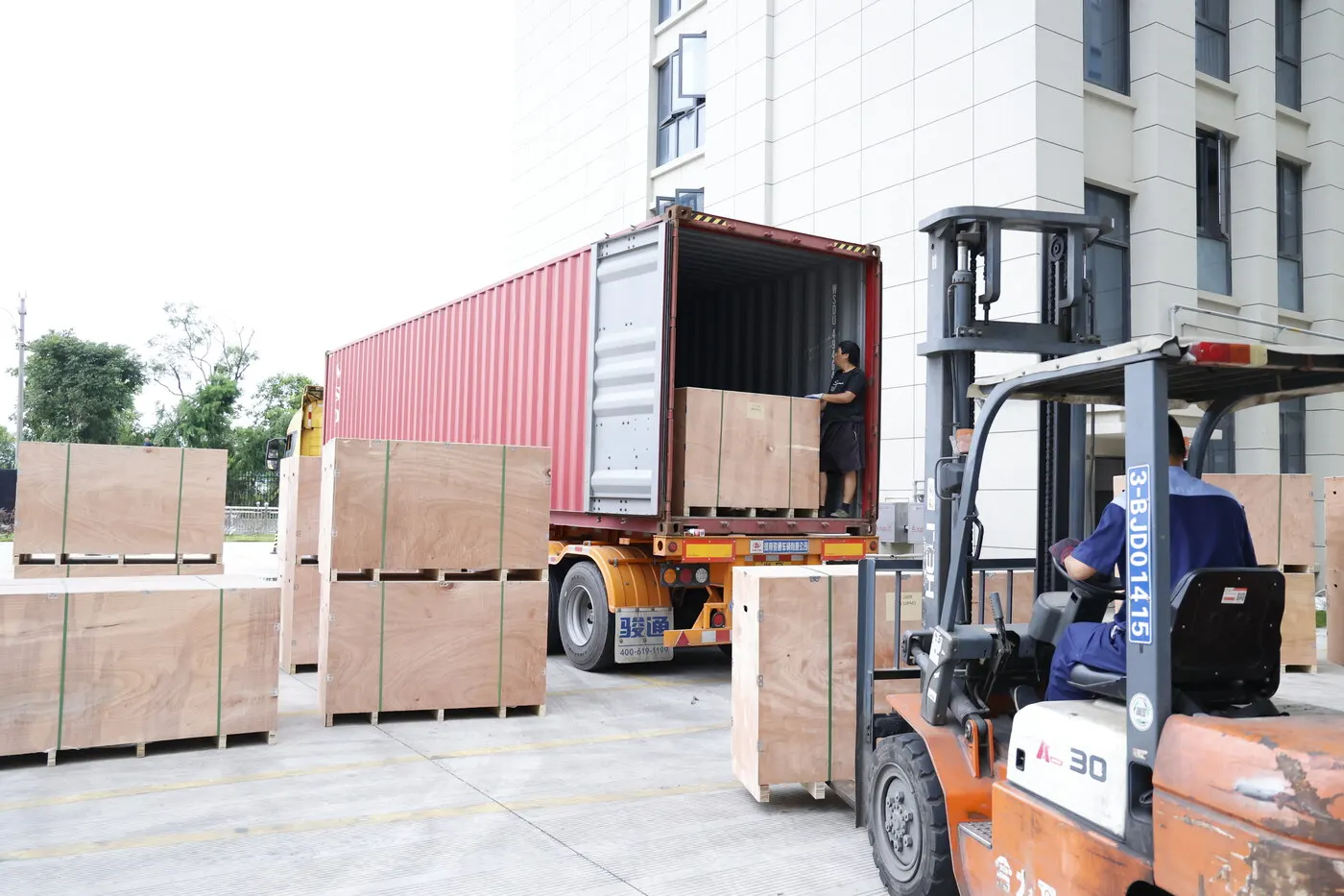 Container loading