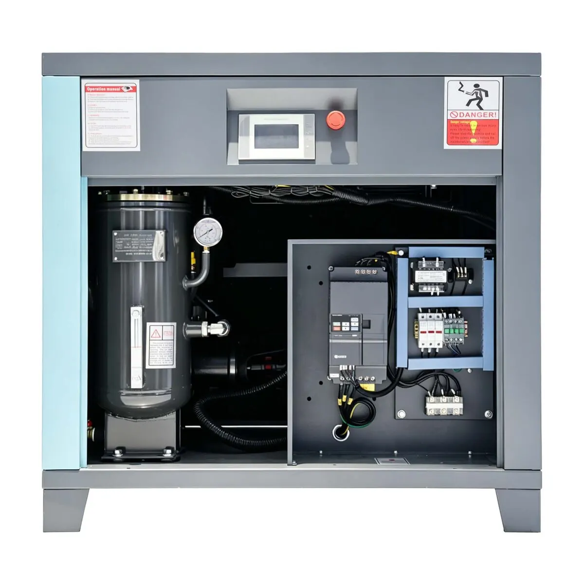Box-Type Permanent Magnet VFD Screw Compressor gallery