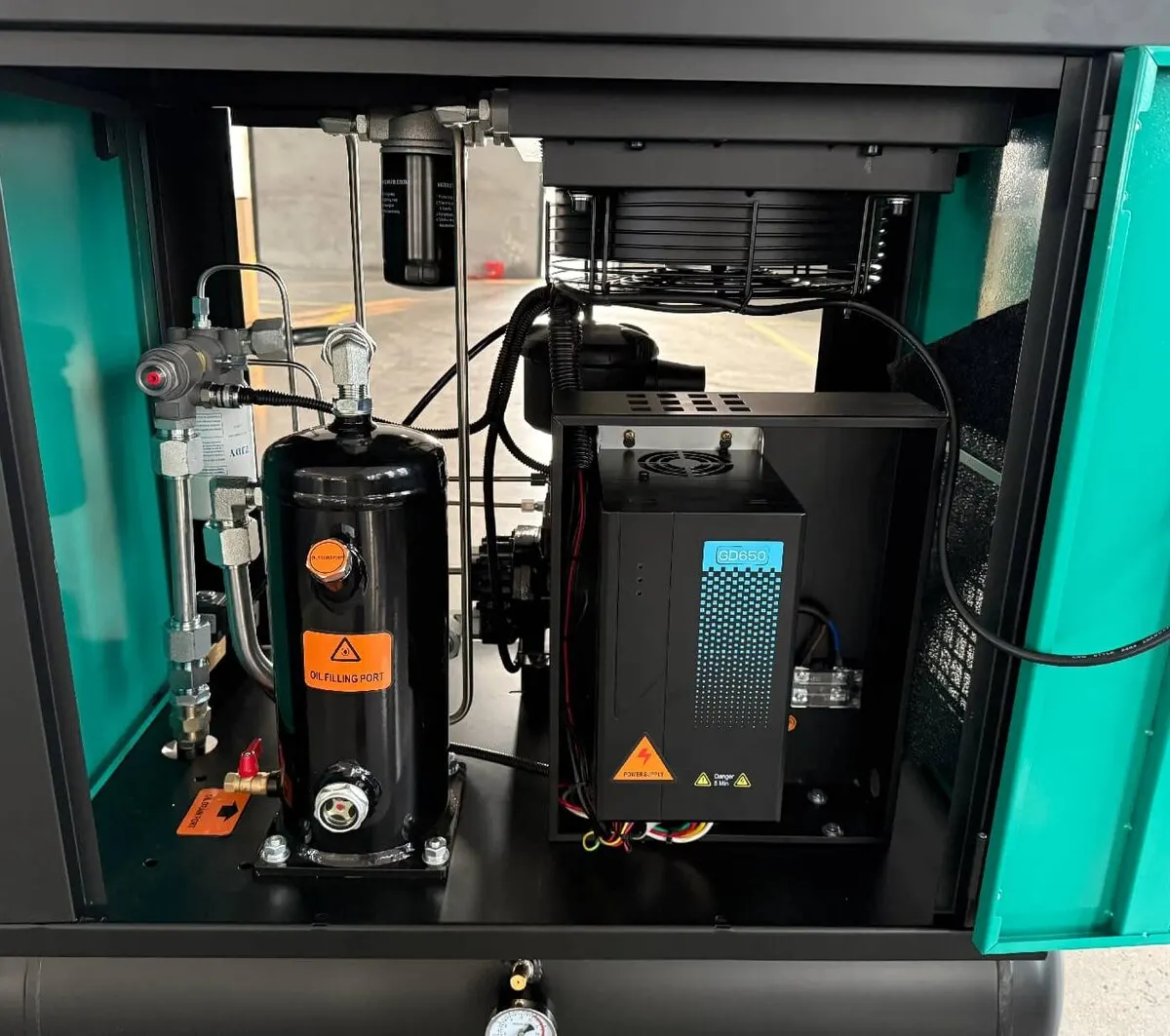 Box-Type Permanent Magnet VFD Screw Compressor gallery