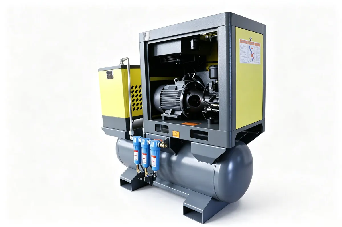 Four-in-One Fixed Speed Screw Compressor gallery