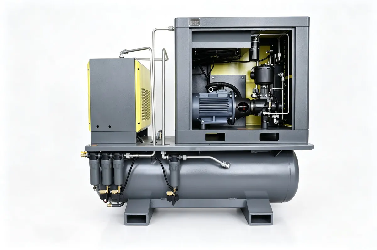 Four-in-One Fixed Speed Screw Compressor gallery