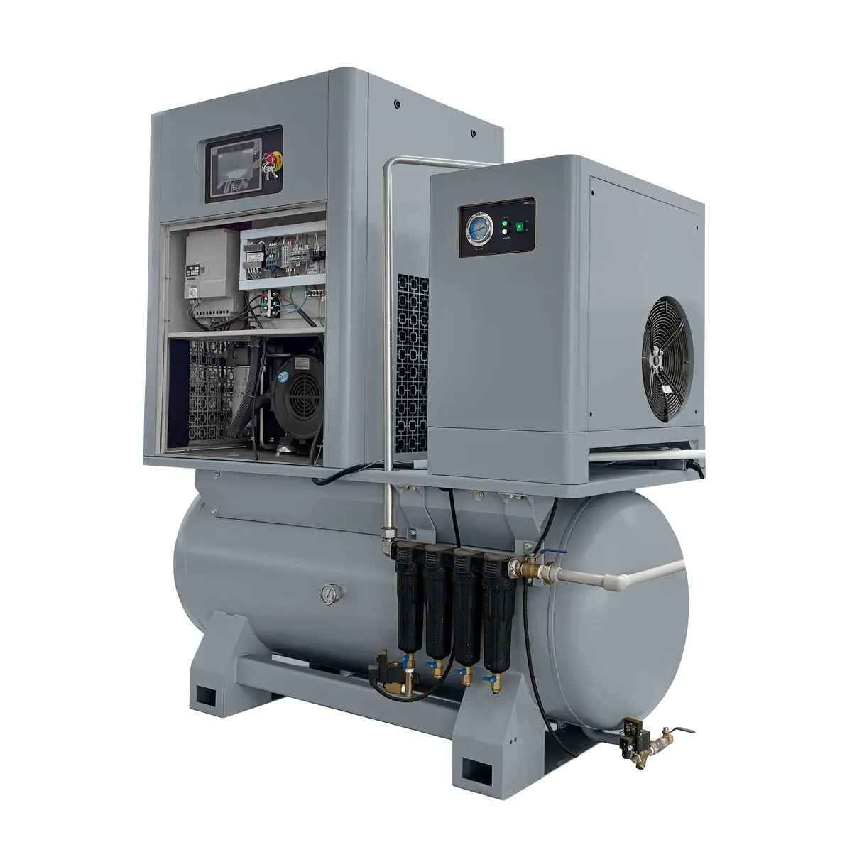 Four-in-One Permanent Magnet VFD Screw Compressor gallery