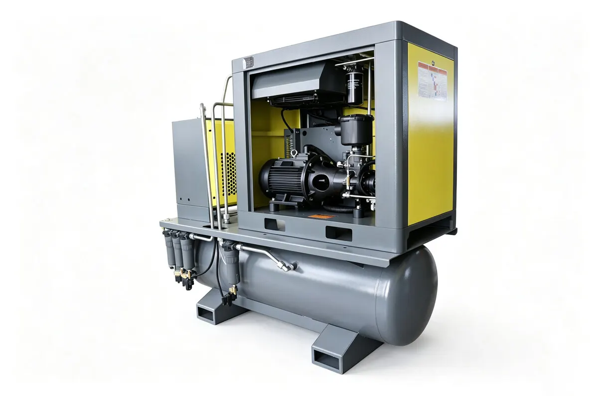Four-in-One Permanent Magnet VFD Screw Compressor gallery