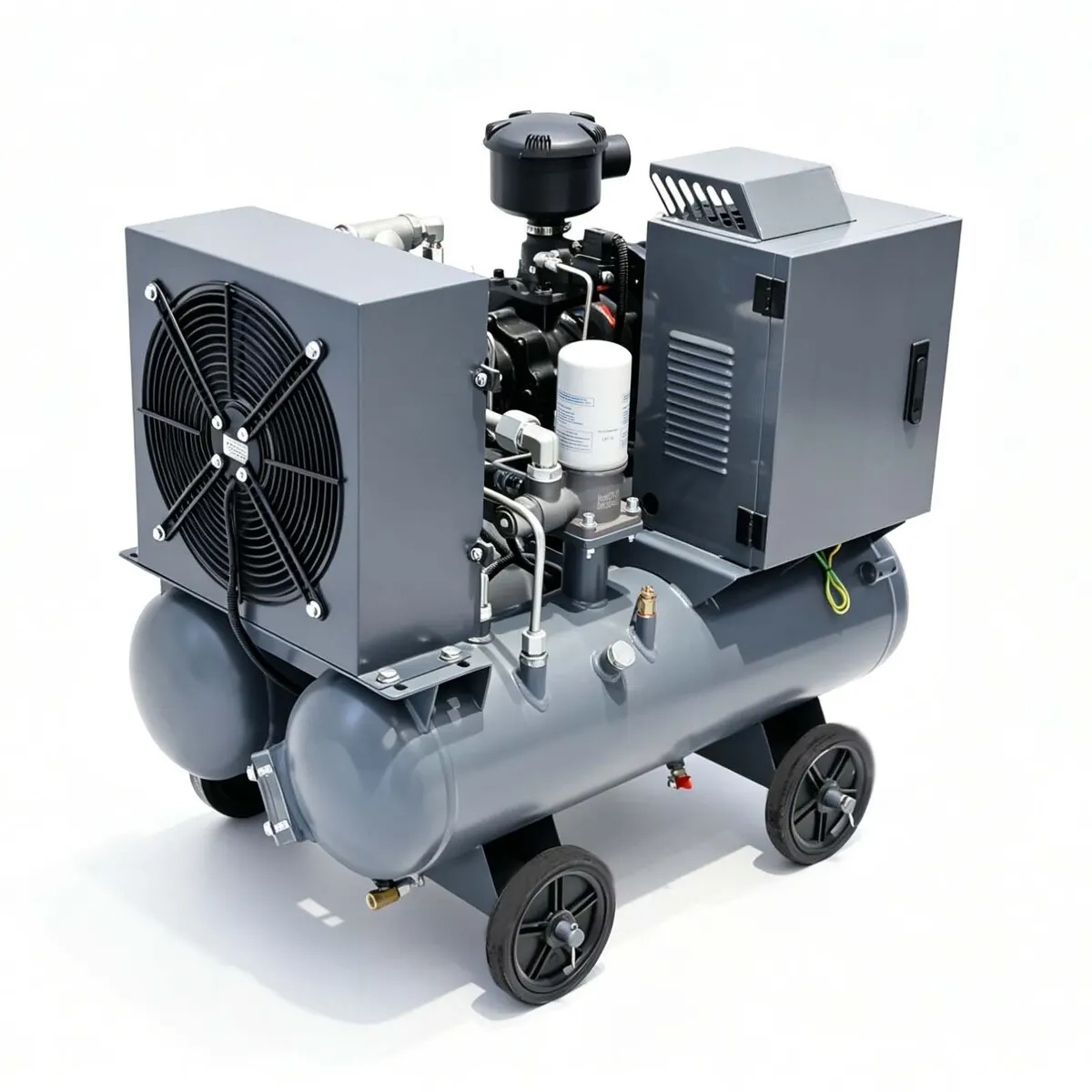 Two-in-One Permanent Magnet VFD Screw Compressor gallery